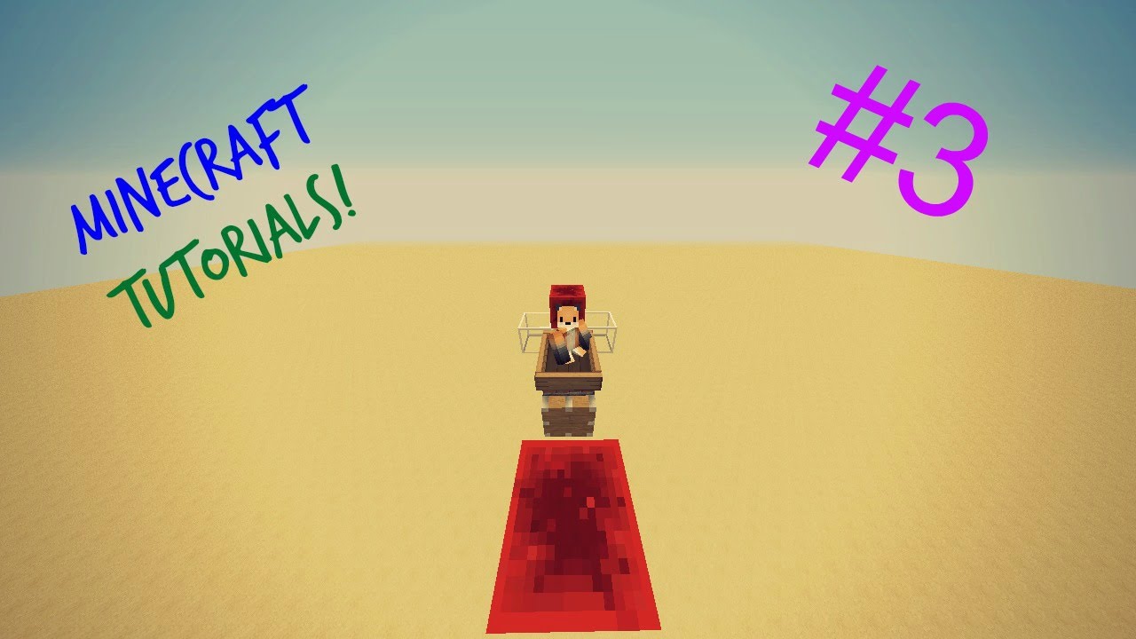 Minecraft Tutorial 3 Disappearing Redstone Bridge! w/ Colossal YouTube