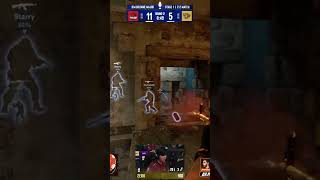 ZERO выжил в огне и забрал раунд? 🔥 TYLOO vs Lynn Vision | CS2 Shorts  #csgo #counterstrike #twitch
