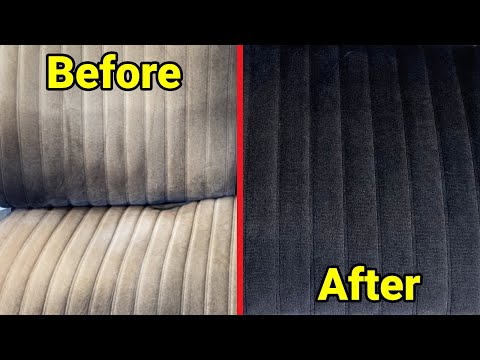 Can You Dye Car Seats Black