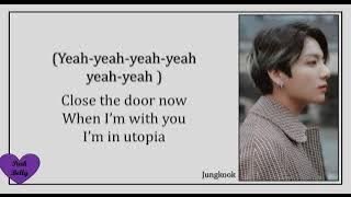 Jungkook (BTS 방탄소년단) - Euphoria - (Easy Lyrics)