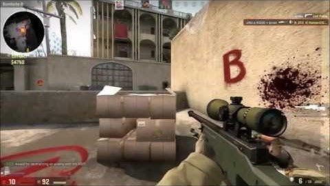 CS:GO | Dust II | Just Your Average 360 No-Scope