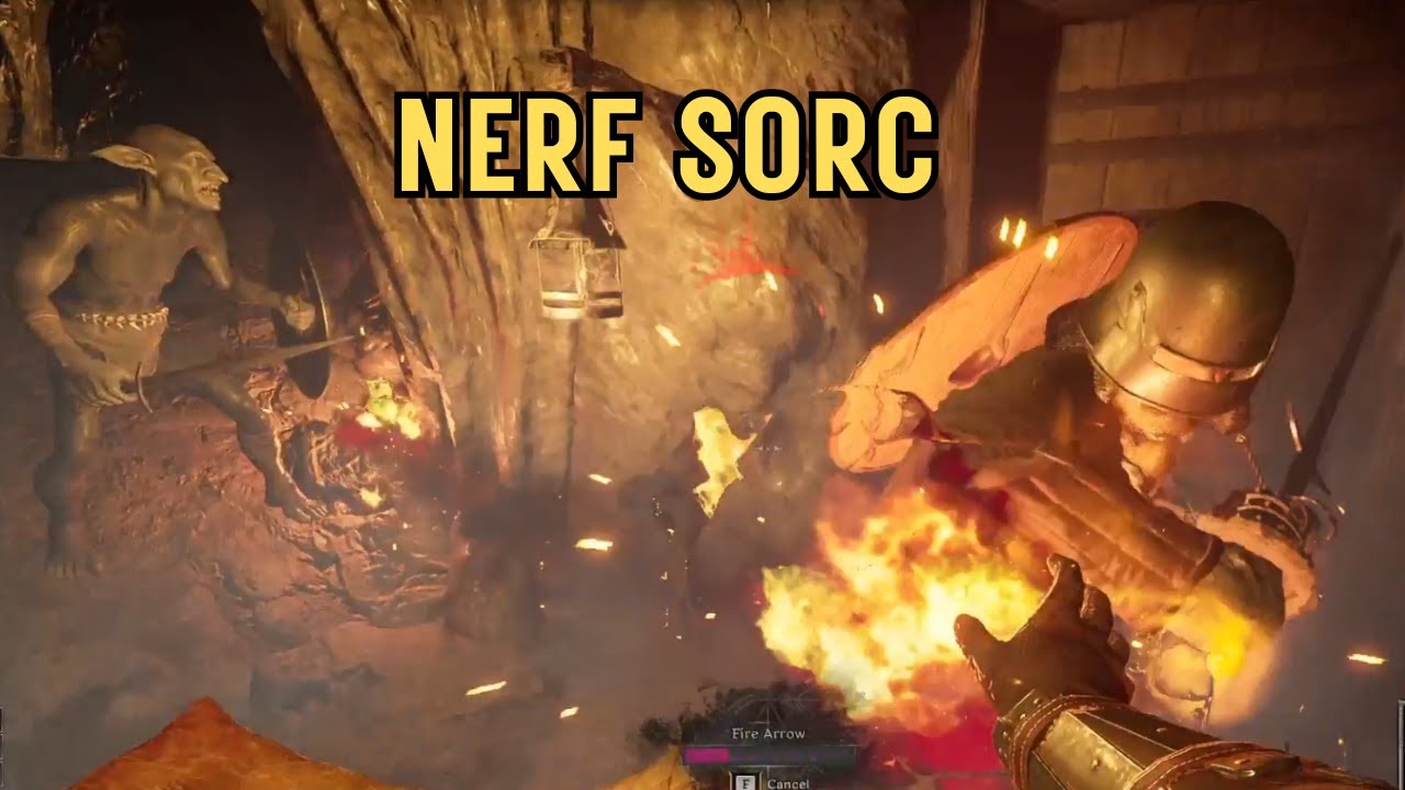 NUKING EVERYONE WITH THIS CRAZY SORC BUILD - Dark and Darker