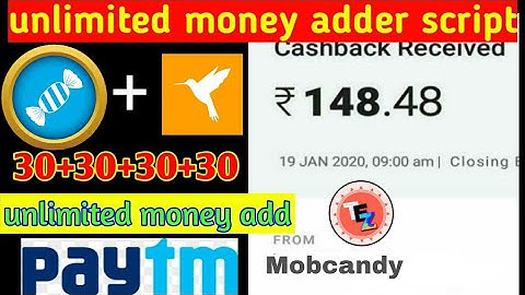 😱 Money adder script | Instant payment | Mobcandy app Money adder script | Live fully hack script |