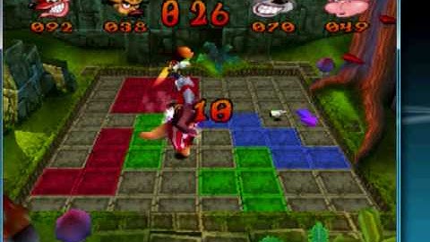 Crash Bash Part 4 Pogo Painter