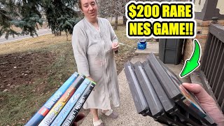 SHE SOLD THESE WAY TOO CHEAP!! / Live Video Game Hunting