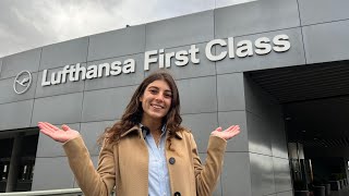 Why travel First Class? Amalia-Rebecca's Testimonial | Lufthansa Group for Business