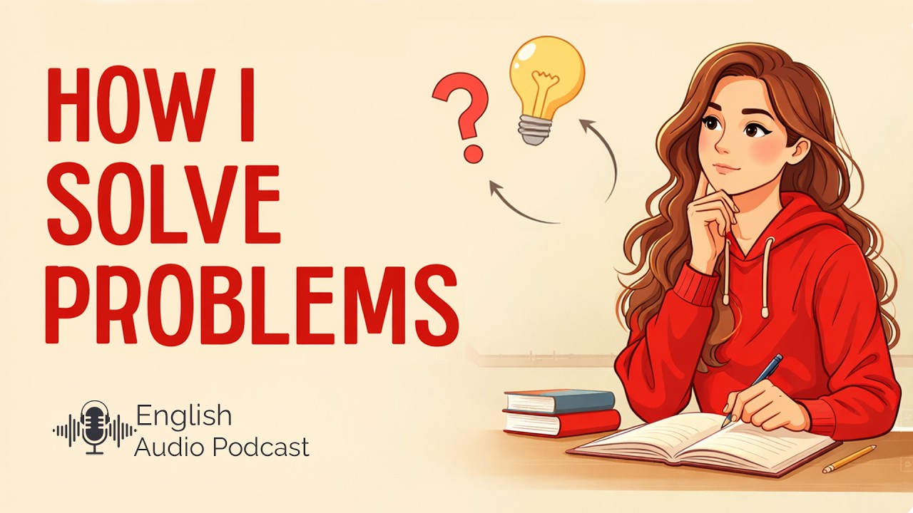 How I Solve Problems | Learn English by Listening | Slow English | English Audio Podcast