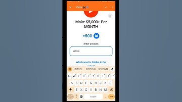 Make $5000+ Per Month Answer|Make $5000+ Per Month +500 Cats |Make $5,000+ Per Month Cats Video Code