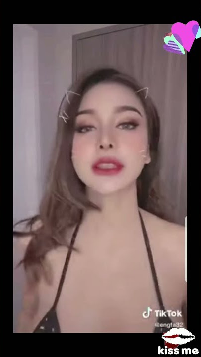 Trending tiktok | bouncing big boobs | Thai actress | hot bikini 2