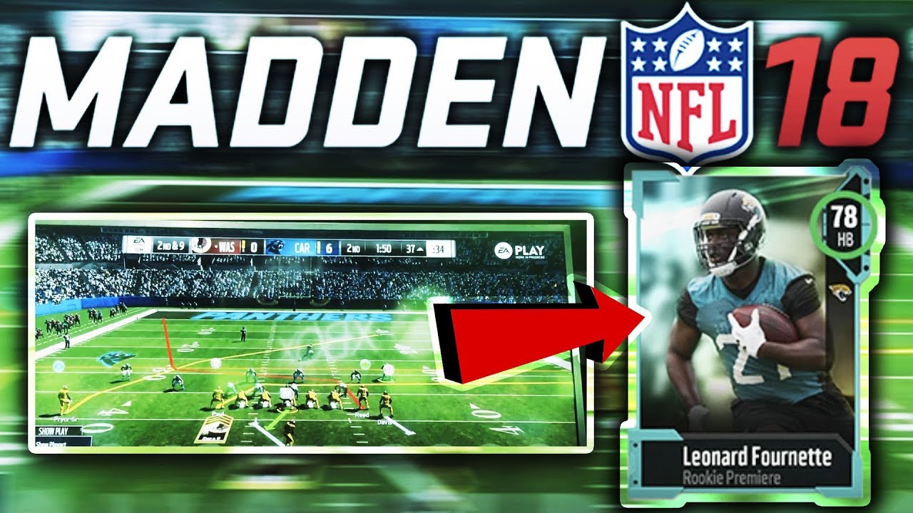 MADDEN 18 *ACTUAL* CARDS AND GAMEPLAY!