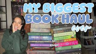 my 50+ book haul 📦📚✨ (publisher mail, special editions, & fairyloot)