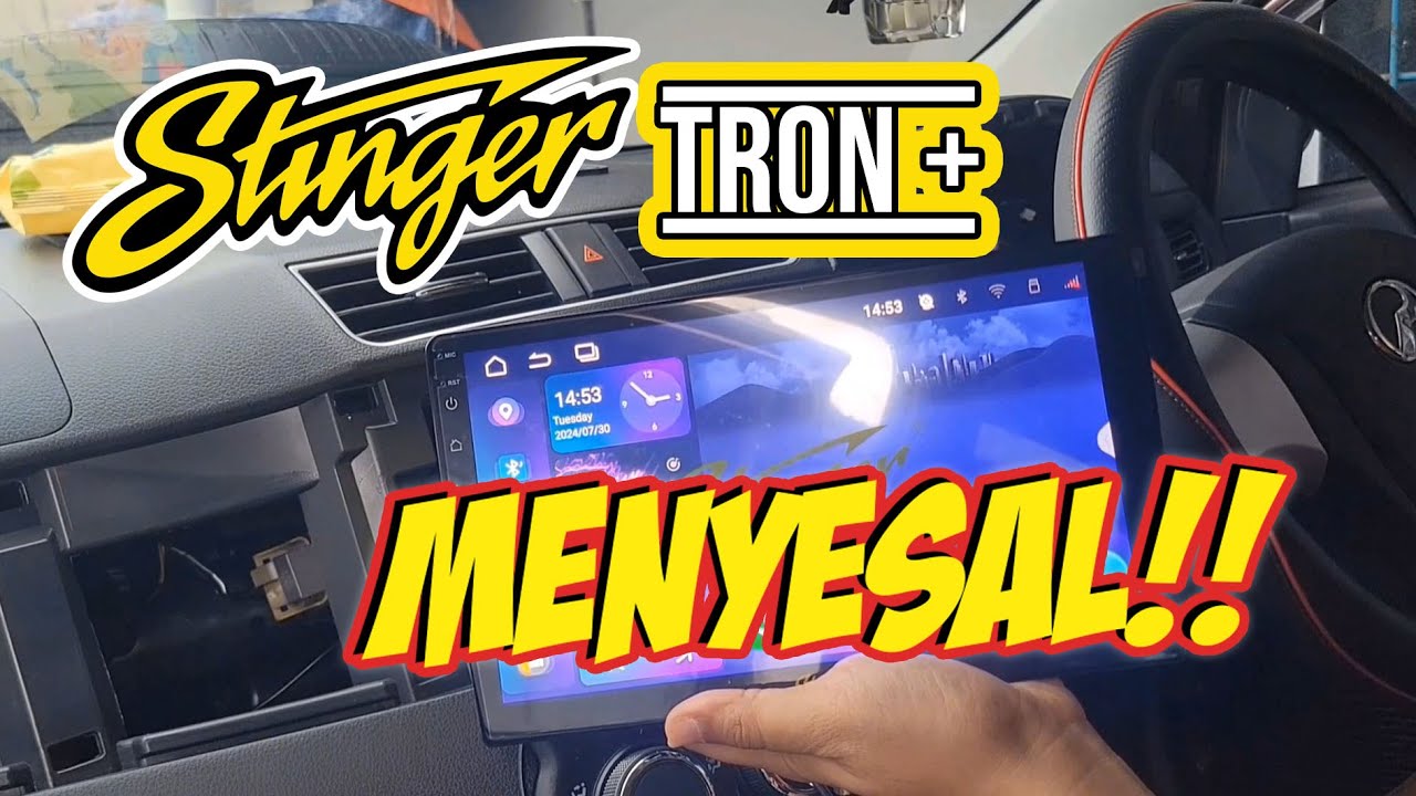 Cara Pasang Android Player + Reverse Camera | Stinger Tron + | Bezza ...
