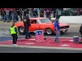 World Power Wheel Standing Championships Old School Classic Car Destruction at Byron Dragway