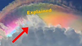 Rare Rainbow Clouds in Indonesia [Explained]| Viral Video 🤨🤫