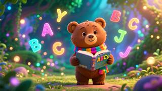 Learn Colors with Bear | Fun Rainbow Learning Song for Kids | Cute Educational Nursery Rhyme