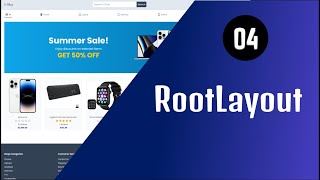 Next13 Fullstack E-Commerce 🛒 - 04 The RootLayout | React.js & Typescript 🔥