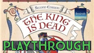 The King Is Dead Board Game I Playthrough screenshot 5