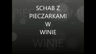 Schab Z Pieczarkami W Winie