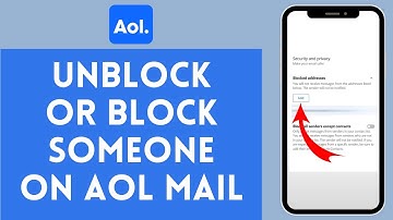 How to Unblock/Block Someone on AOL Mail (2024) | AOL Mail Tutorial