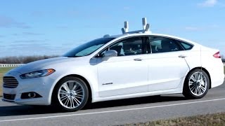 Ford - Fusion Hybrid Autonomous Research Vehicle Testing [720p]