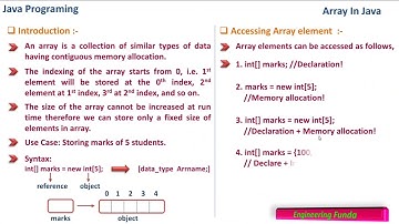 Java-programmering - Array
