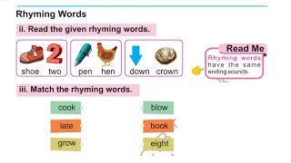 EB1 | L2 Exercise | Rhyming words | @Brainboxsixteen