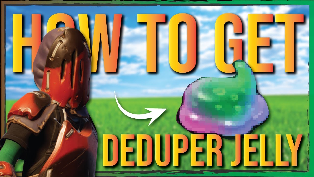 How to get DeDuper Jelly in Grounded 1.4