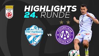 TSV Hartberg vs Austria Vienna highlights (0-1) - Bundesliga