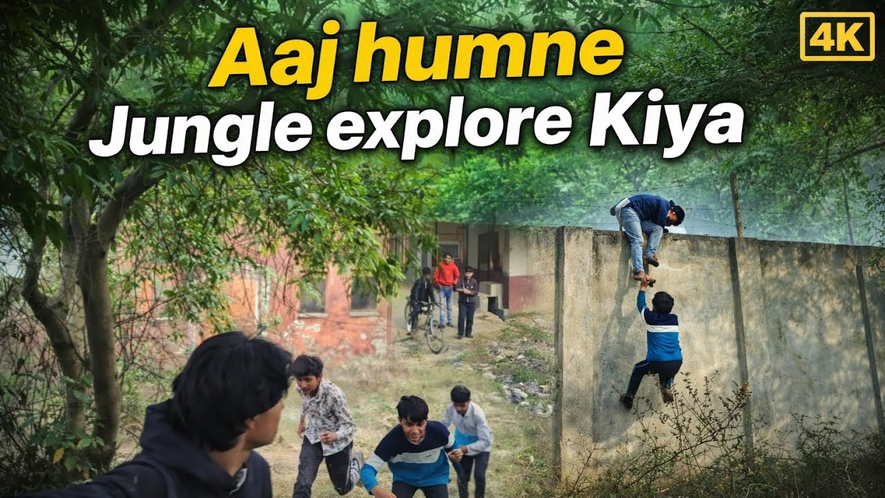 Today we explored the jungle? Aaj: Humne Jungle Explore Kiya?