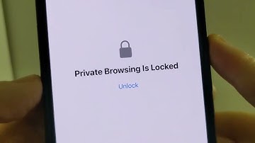How to Turn On Private Browsing with Lock on Safari - Face ID Safari - iOS 18
