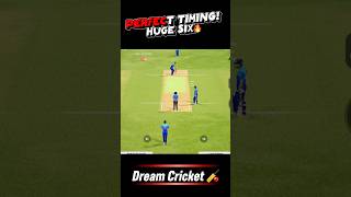 PERFECT TIMING! Huge 6️⃣ In Dream Cricket 2025! 🏏💥 @dreamcricket_official #cricket #shorts