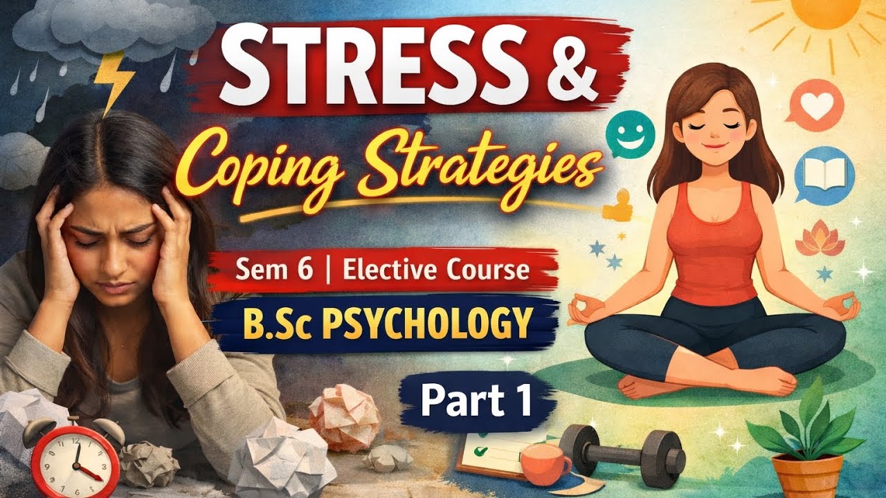 Stress and coping strategies # sem6 # elective course 