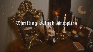 Thrifting Witchcraft Supplies // Collab with The Witches' Cookery!