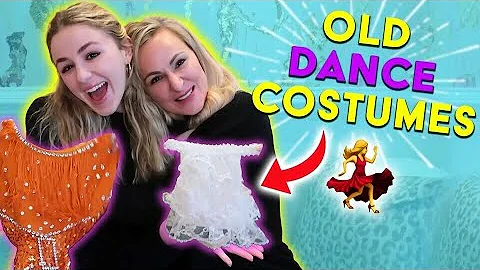 Old Dance Moms Costumes with Chloe! | Christi Luka...