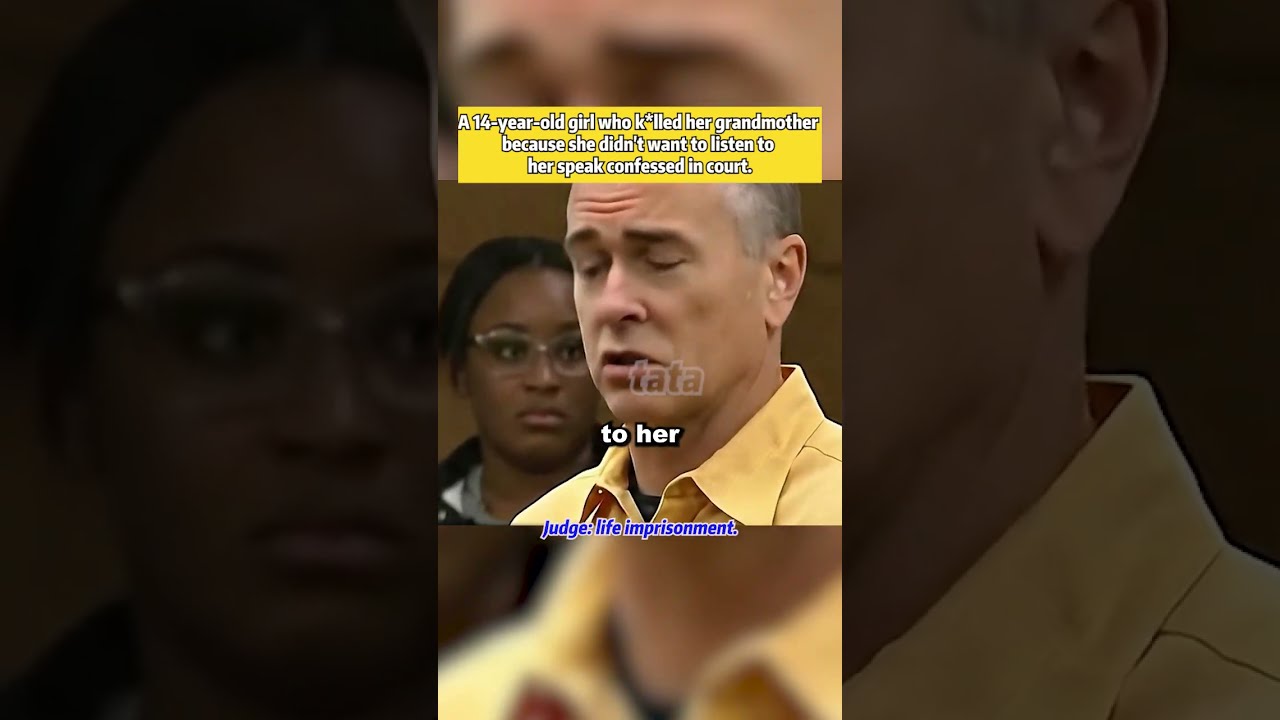 A 14 Year Old Girl Who K Lled Her Grandmotherbecause She Didn T Want To Listen Toher Speak Confessed