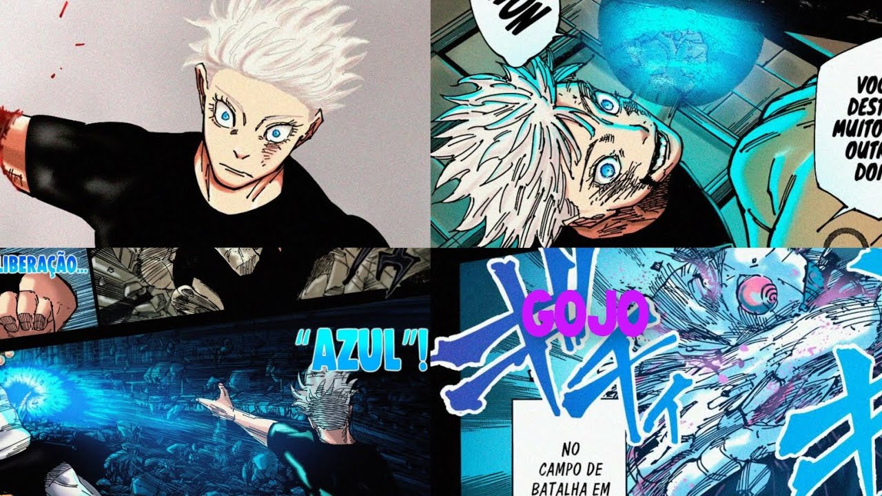 Gojo Using Azule New Gojo Mangá | WIP | Azul 80% | Jujutsu Kaisen - YouTube