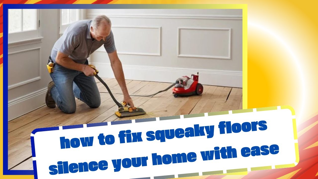 how to fix squeaky floors silence your home with ease - YouTube