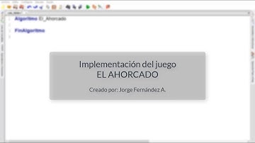 Implementación del juego: El Ahorcado en PSeInt