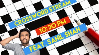 🔴 HOW TO SOLVE CRYPTIC CROSSWORDS! THE CROSSWORD EPISODE 11 Feat @SahilShahcomedy  and Rahul Krishnan