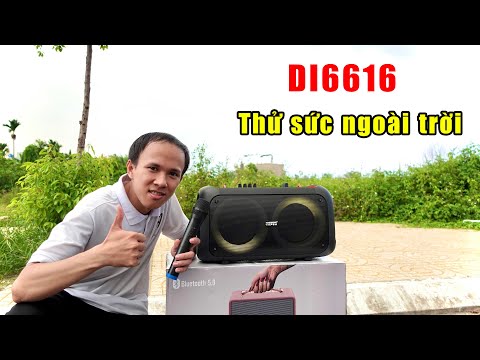 Video Loa Xách Tay Karaoke Nhỏ Gọn Temeisheng DI 6616 Chơi... - youtube