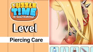 Puzzle Time: Brainy Challenge Level 24 Piercing Care Walkthrough