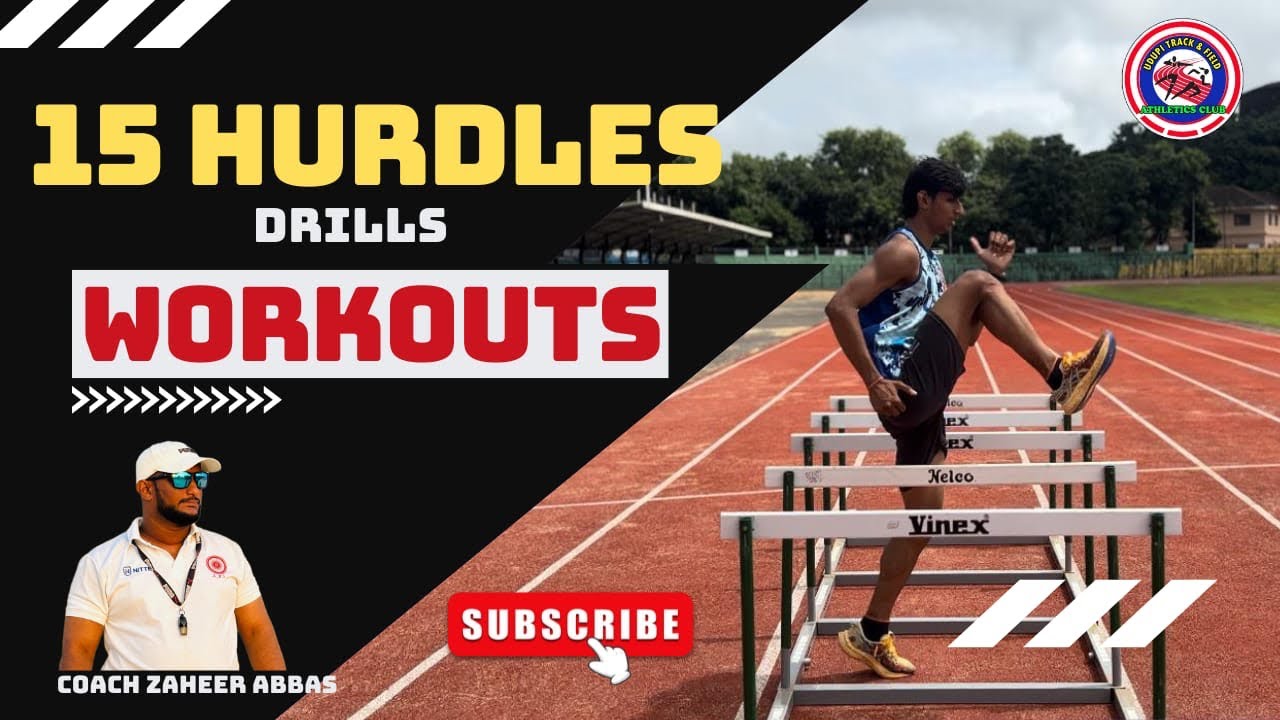 15 Hurdles Drills Workout #coachzaheerabbas #trending #motivation #shorts 