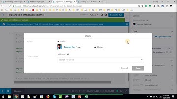 Kaggle Kernel - an introduction