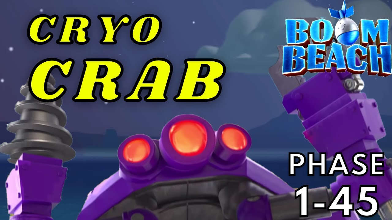 🔴Boom Beach⚓ MEGAKREBS bis Phase 45 - FROSTIGE ZERSTÖRUNG!!! (Deutsch / German) | Bane