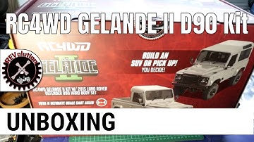 RC4WD Gelande II D90 Build Series - Unboxing