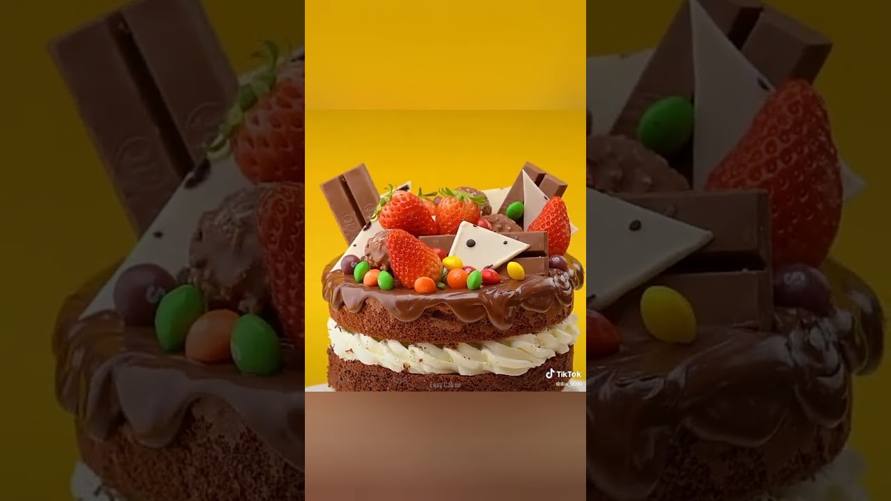 Çikolatalı pasta yapımı ve dekorasyonu 2 YouTube
