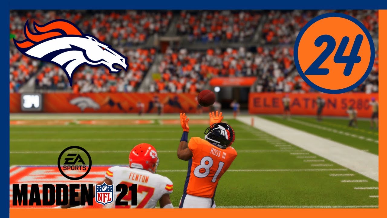 AFC CHAMPIONSHIP REMATCH!! MADDEN 21 DENVER BRONCOS FRANCHISE S2 EP24