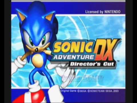 Sonic Adventure DX Directors Cut Sega Sonic Team Nintendo Gamecube PAL ...