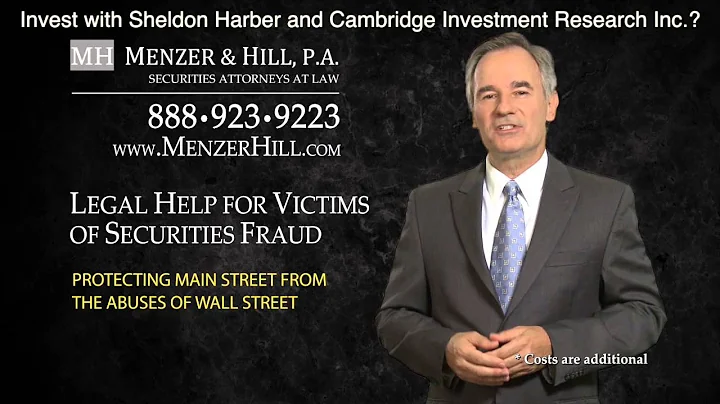 Invest with Sheldon Harber - Call - 888-923-9223