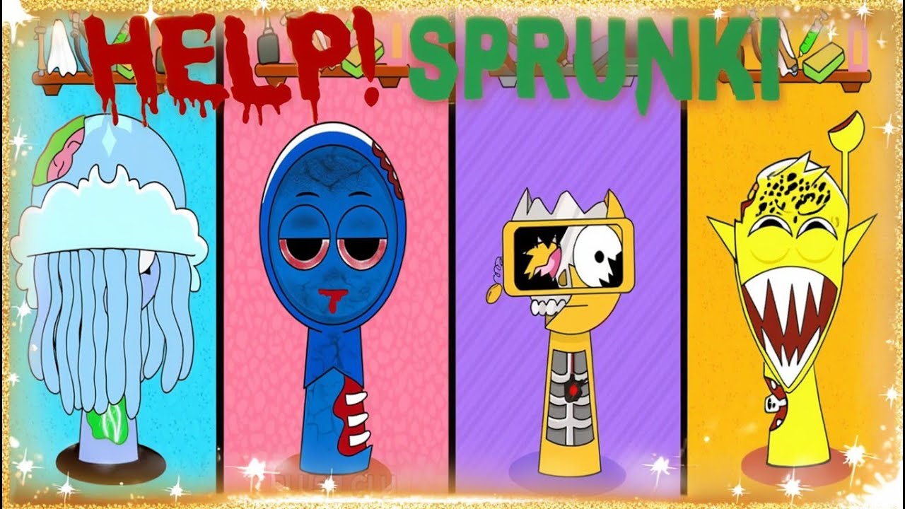 SPRUNKI Incredibox - Coffin Dance Song (COVER) Tiles Hop Edm Rush Part 45